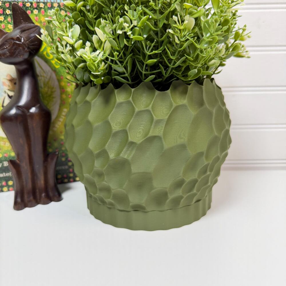Dune Planter, Tabletop Flower Pot, Indoor Planter, Homeware, Organic Design